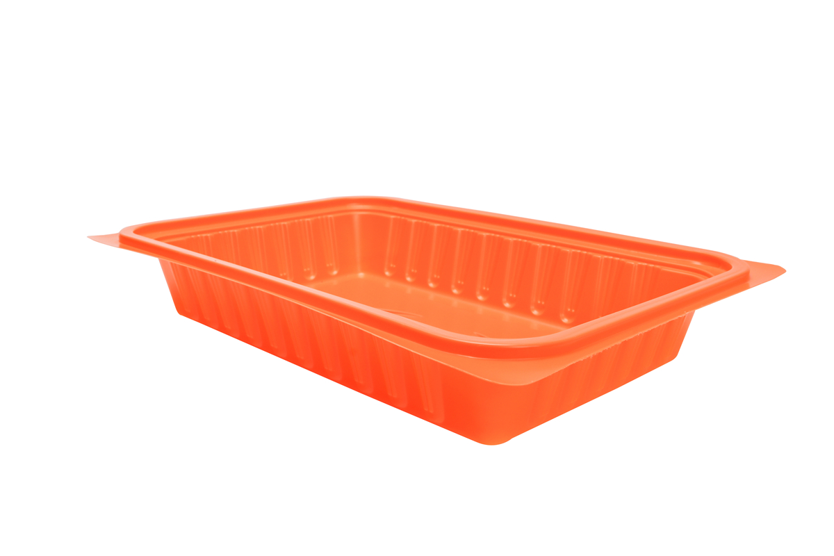 BOPS蓋黑色方形一格快餐盒